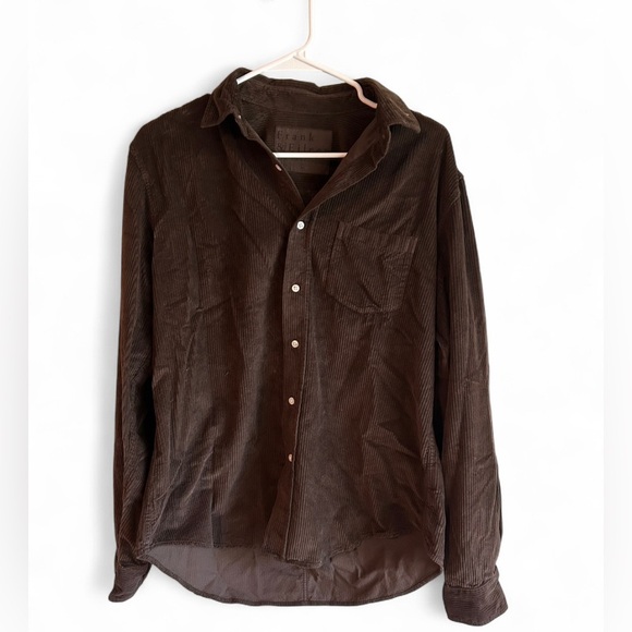 Frank & Eileen Brown Men’s Luke Corduroy Button Down - Picture 1 of 4